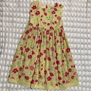 Cooper Key Sleeveless Cotton Dress